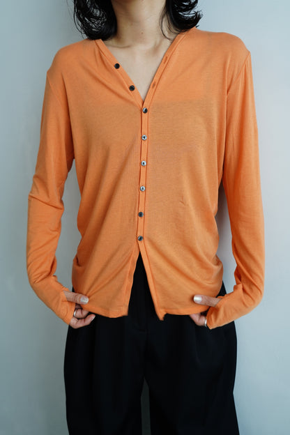Powdery Cardigan / ORANGE