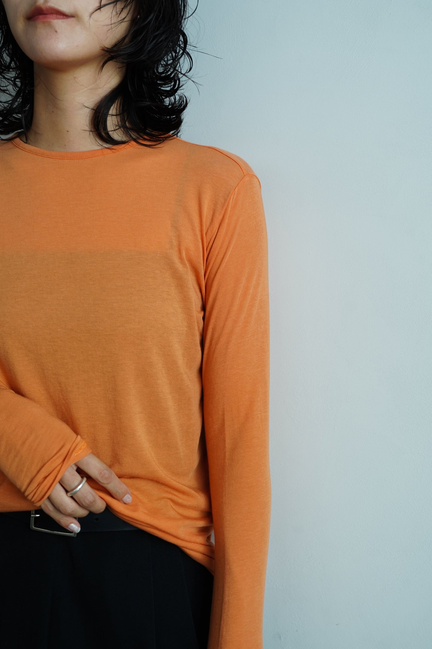 Powdery Pullover / ORANGE