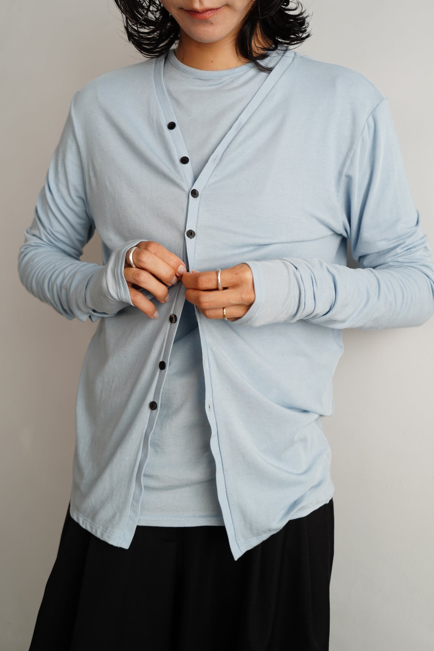 Powdery Cardigan / L.BLUE