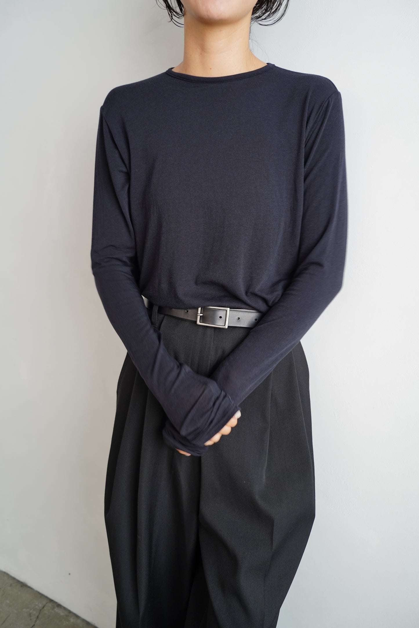 Powdery Pullover / NAVY