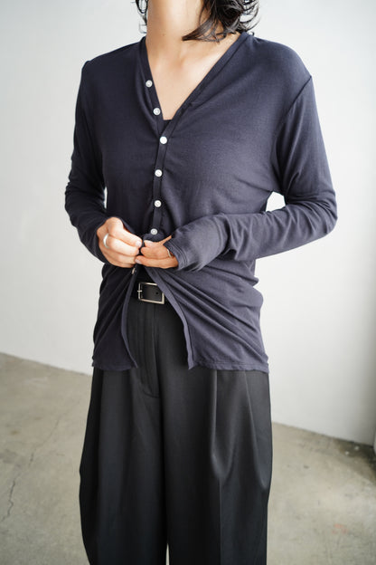 Powdery Cardigan / NAVY