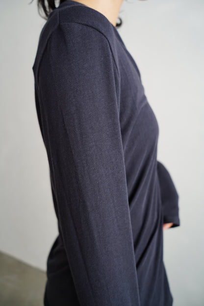 Powdery Cardigan / NAVY
