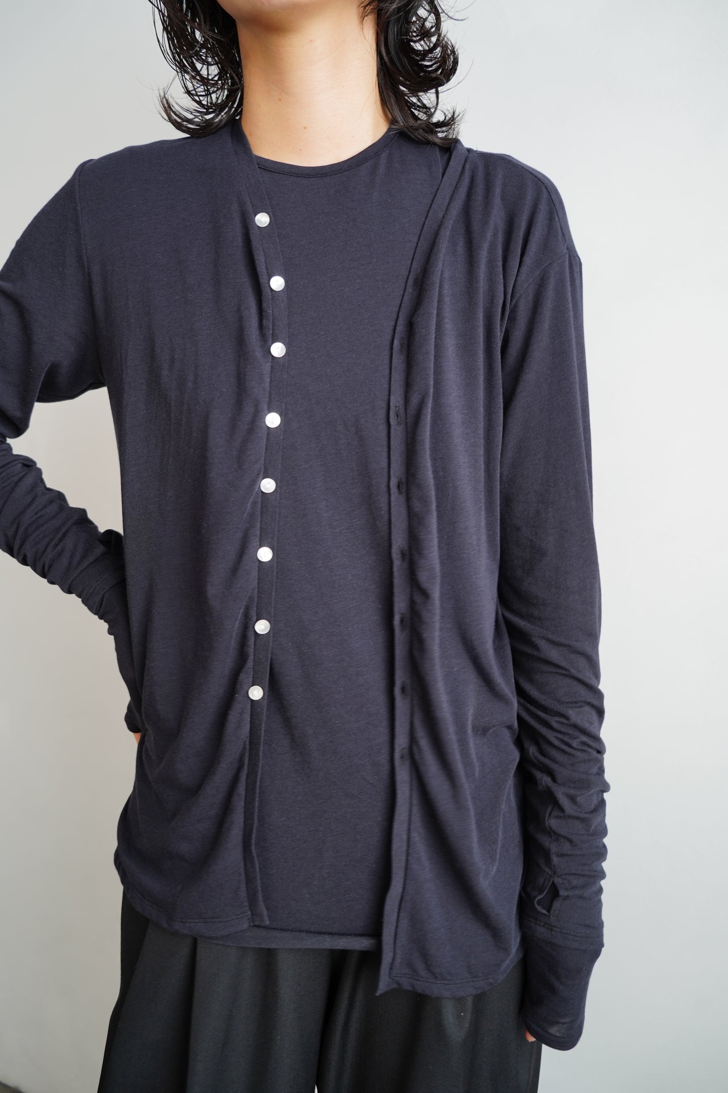 Powdery Pullover / NAVY