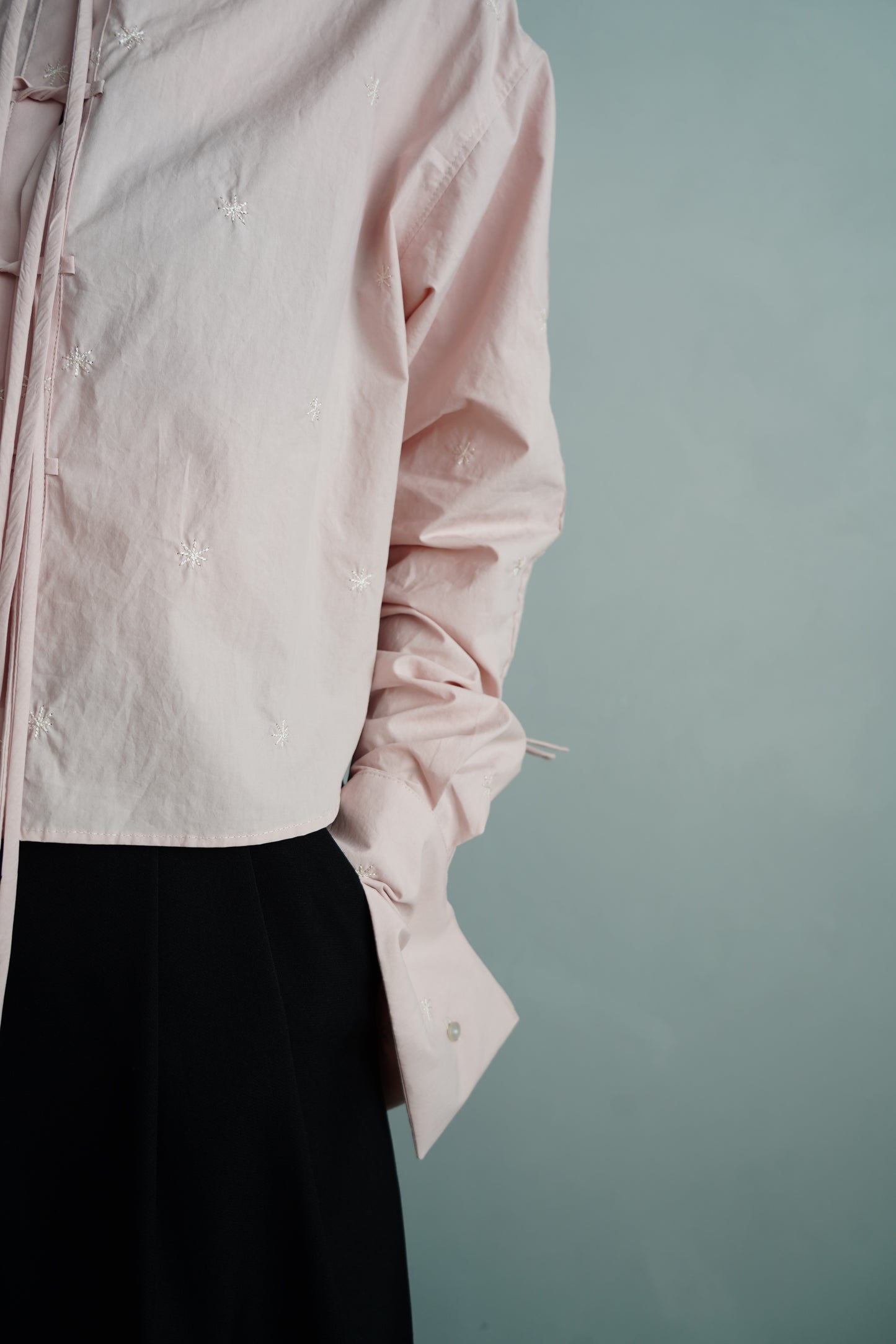 Embroidery Shirt / PINK -9月18日発送-
