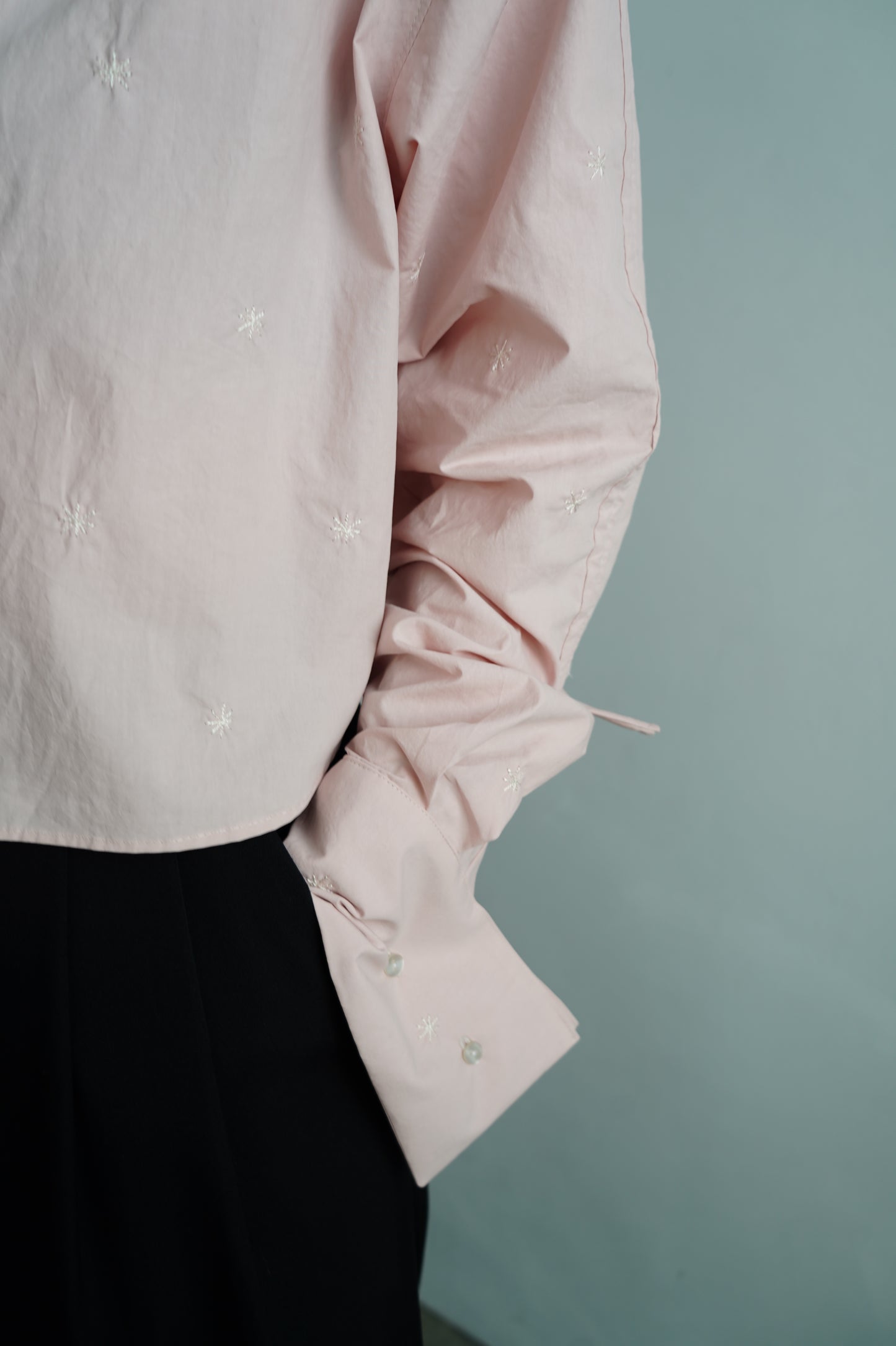 Embroidery Shirt / PINK -9月18日発送-