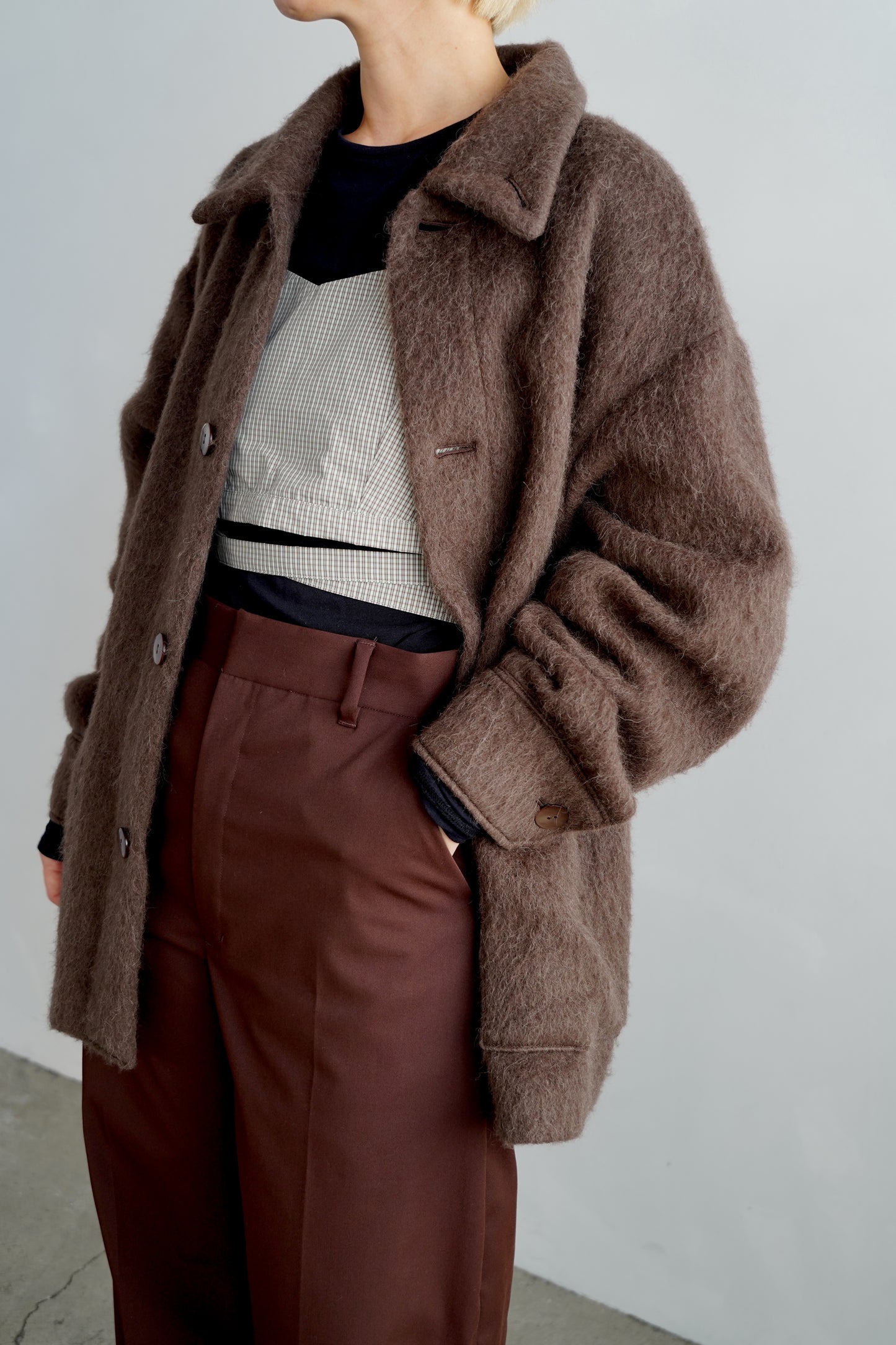 Check Wrap Set / GREEN -9月8-10日発送-