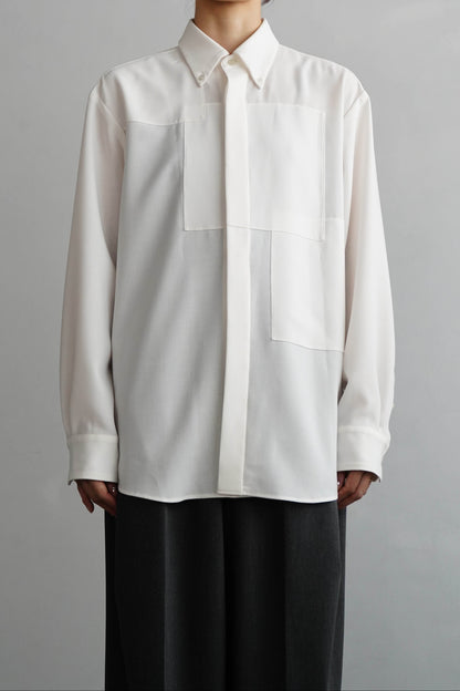 Paneled Shirt / OFFWHITE