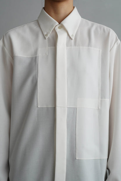 Paneled Shirt / OFFWHITE