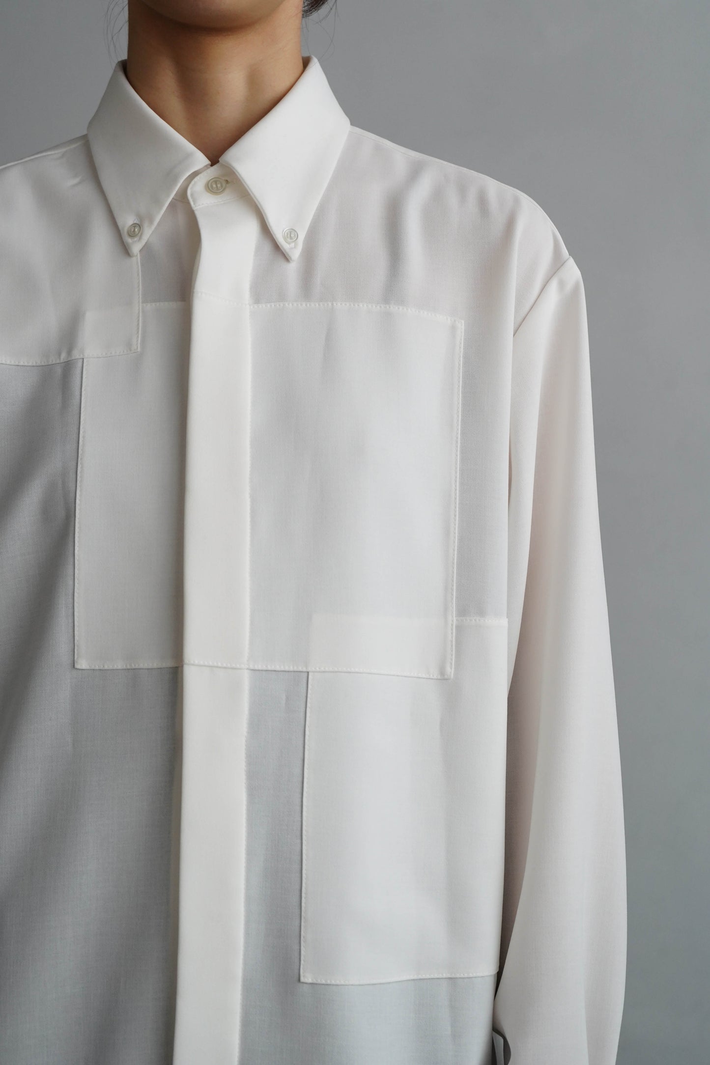 Paneled Shirt / OFFWHITE