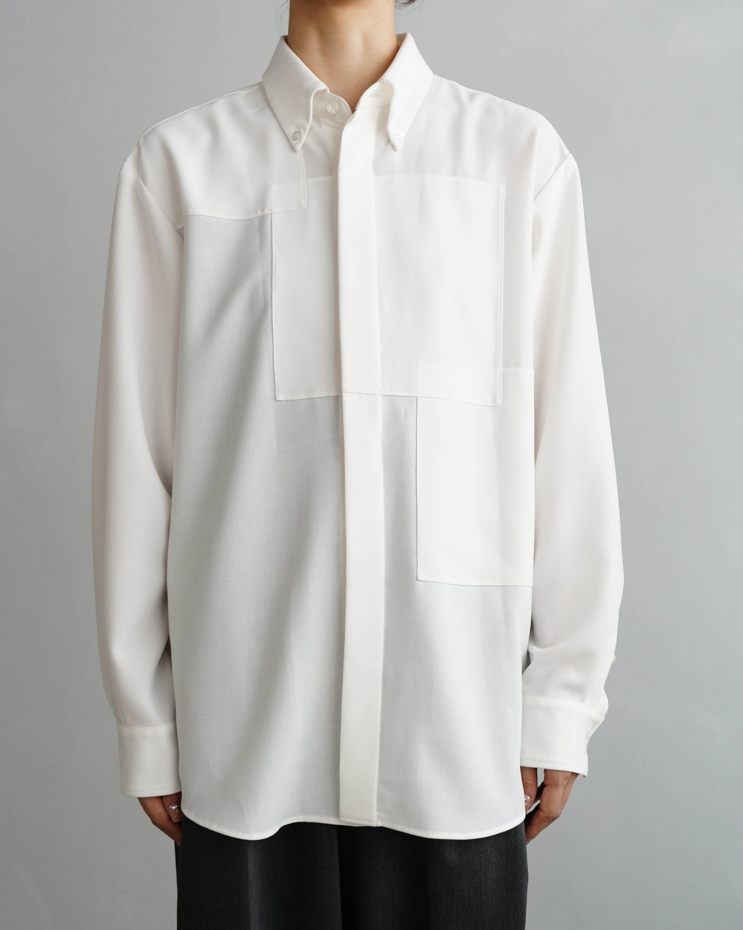 Paneled Shirt / OFFWHITE
