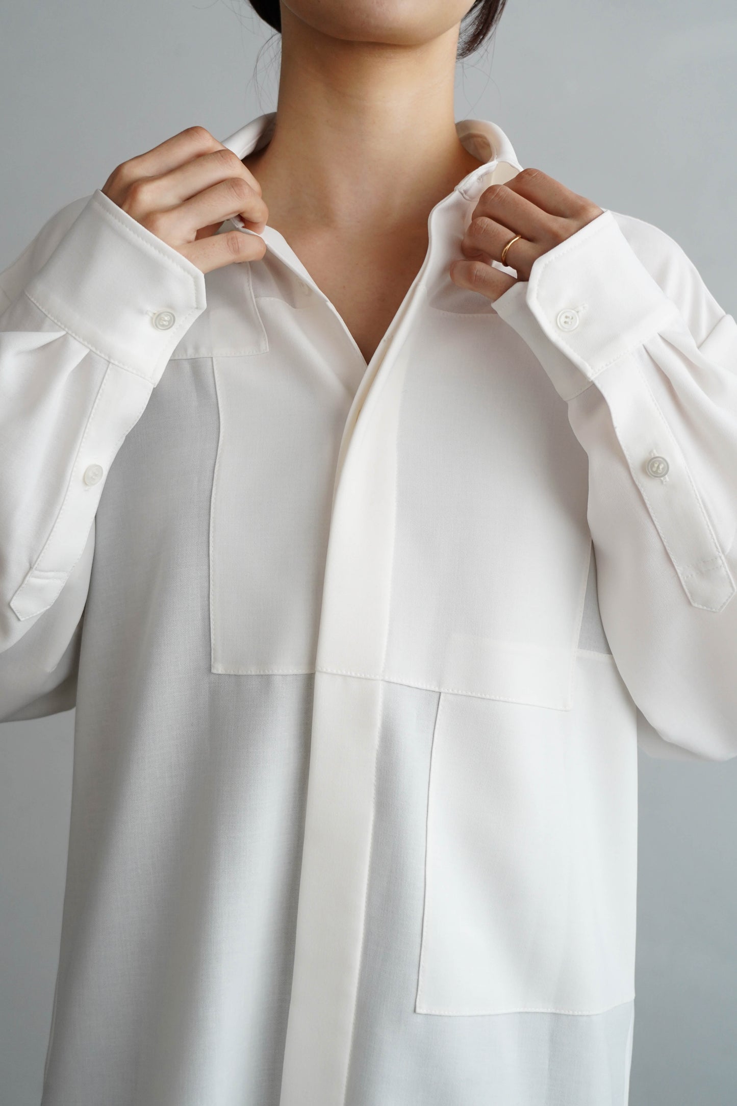 Paneled Shirt / OFFWHITE