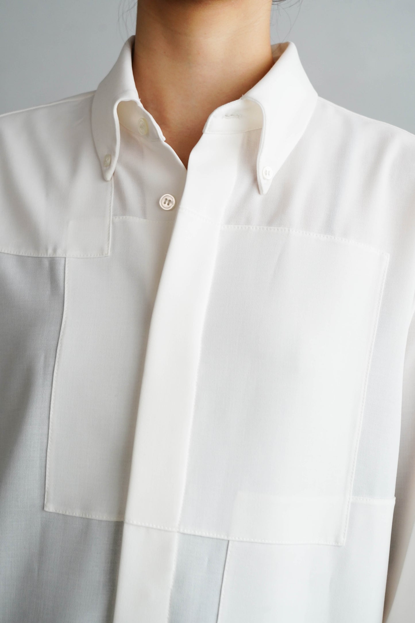 Paneled Shirt / OFFWHITE