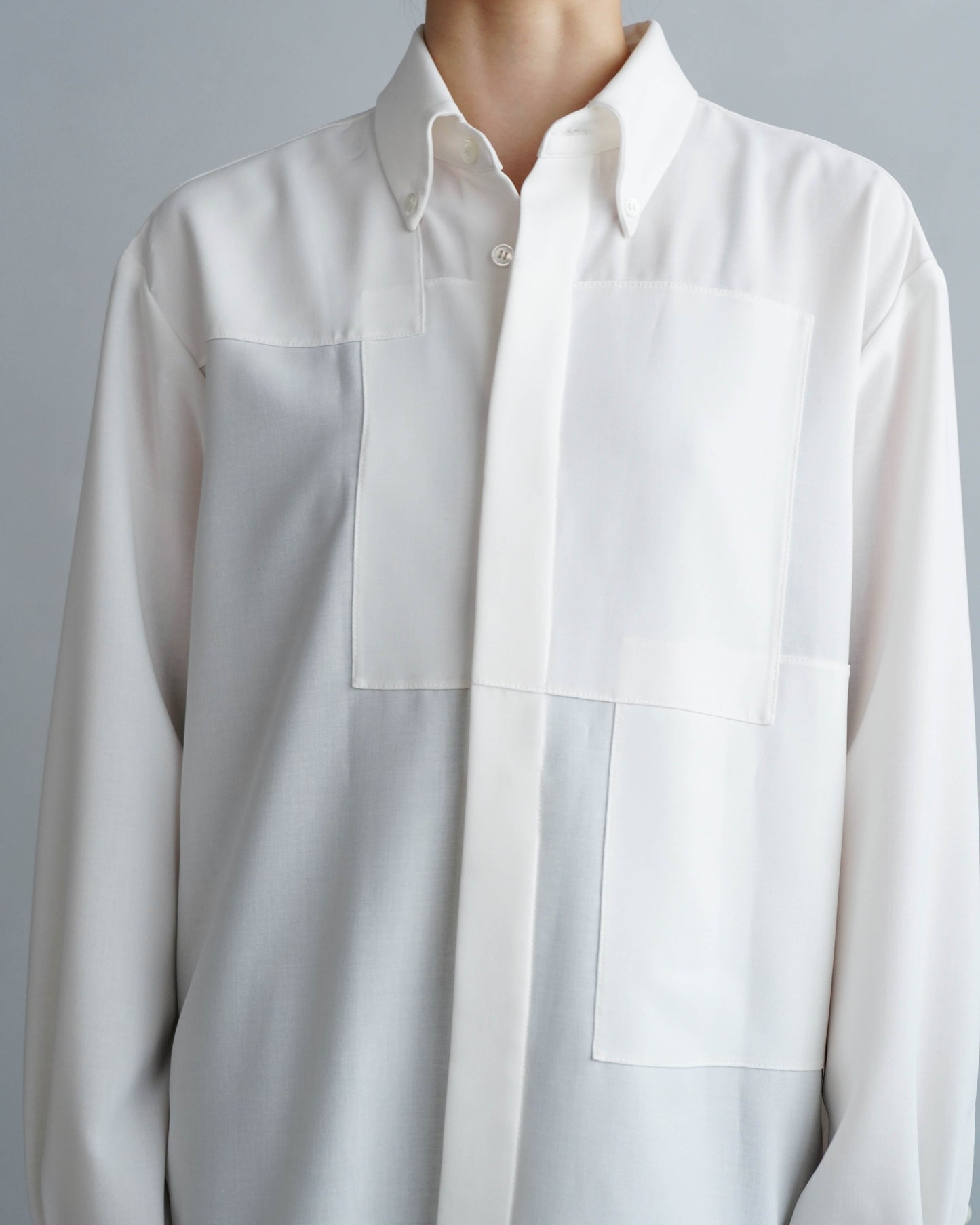 Paneled Shirt / OFFWHITE