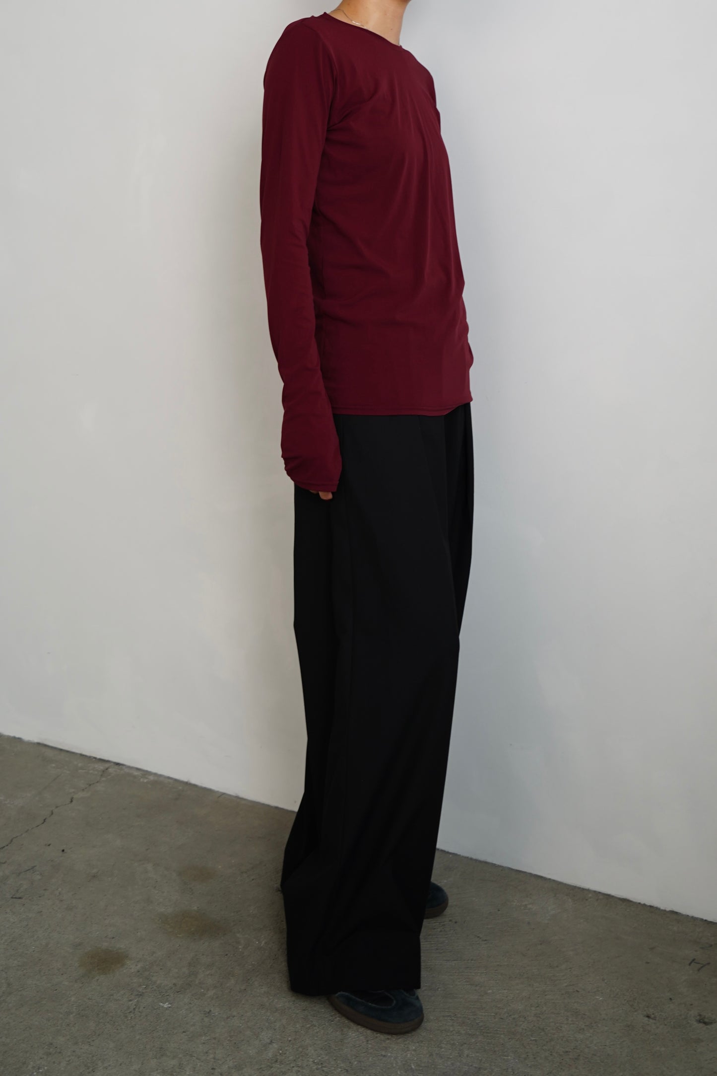 Sheerness Cutsew  / BURGUNDY