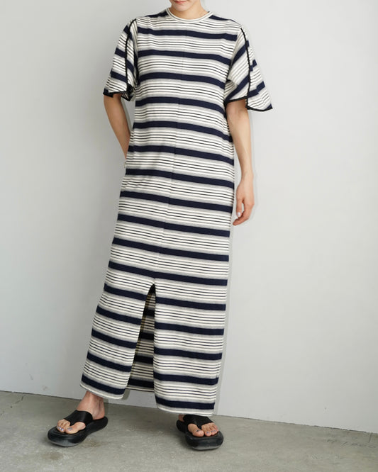 Border Onepiece / NAVY -5日以内発送-