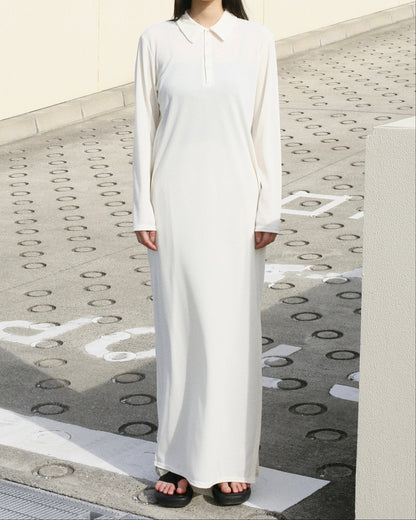 Polo Onepiece / WHITE