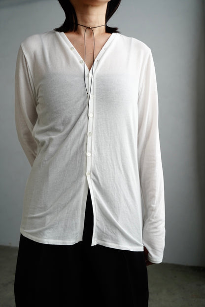 Powdery Cardigan / WHITE