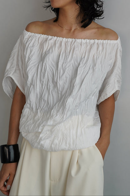 Balloon Top/WHITE-6月25-30日発送-