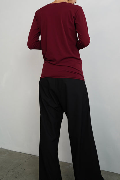 Sheerness Cutsew  / BURGUNDY