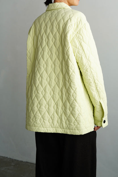 Quilted Middle Jacket / LIME -11月5-10日発送-