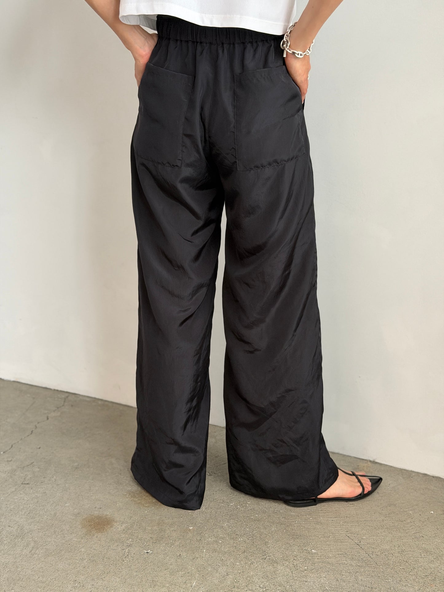 Color Easy Pants / BLACK -7月25-31日発送-