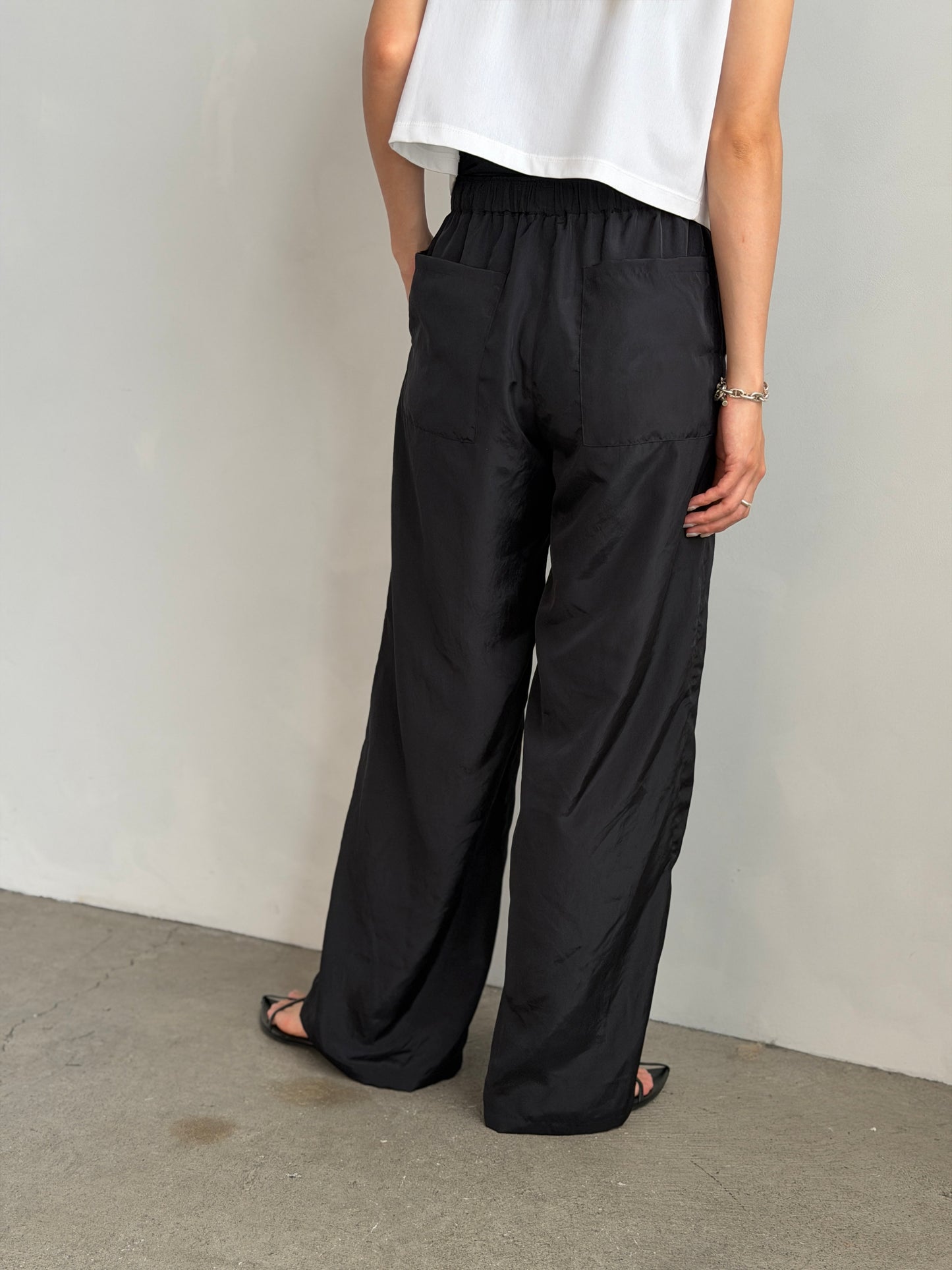 Color Easy Pants / BLACK -7月25-31日発送-