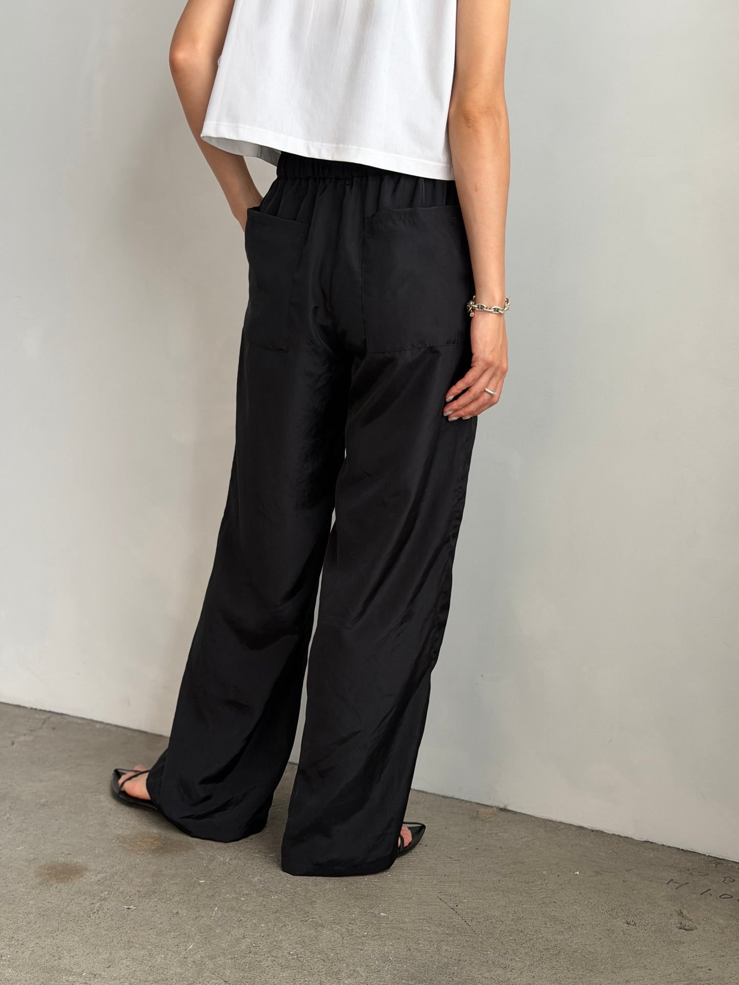 Color Easy Pants / BLACK -7月25-31日発送-