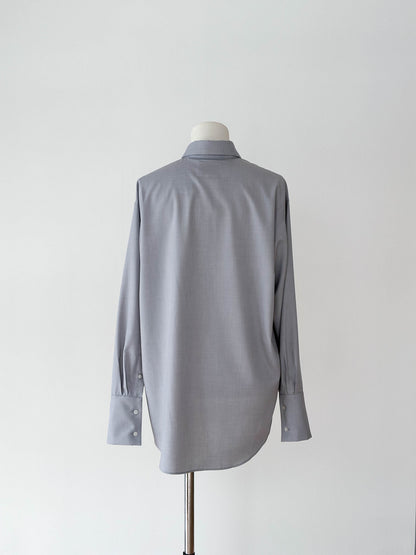 【ラスト1点】Essential Shirt / LIGHTGRAY