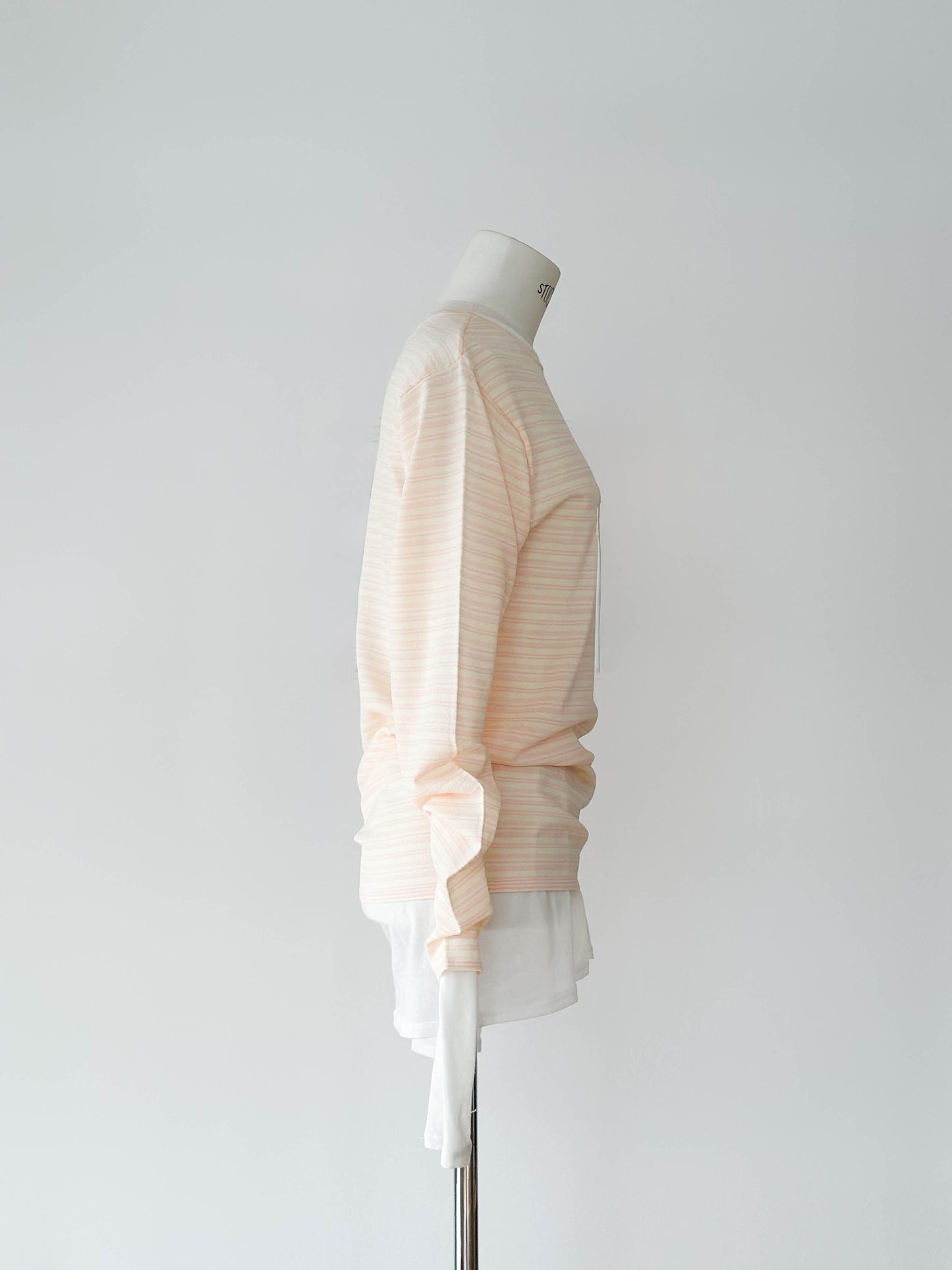 Border Pullover / PINK