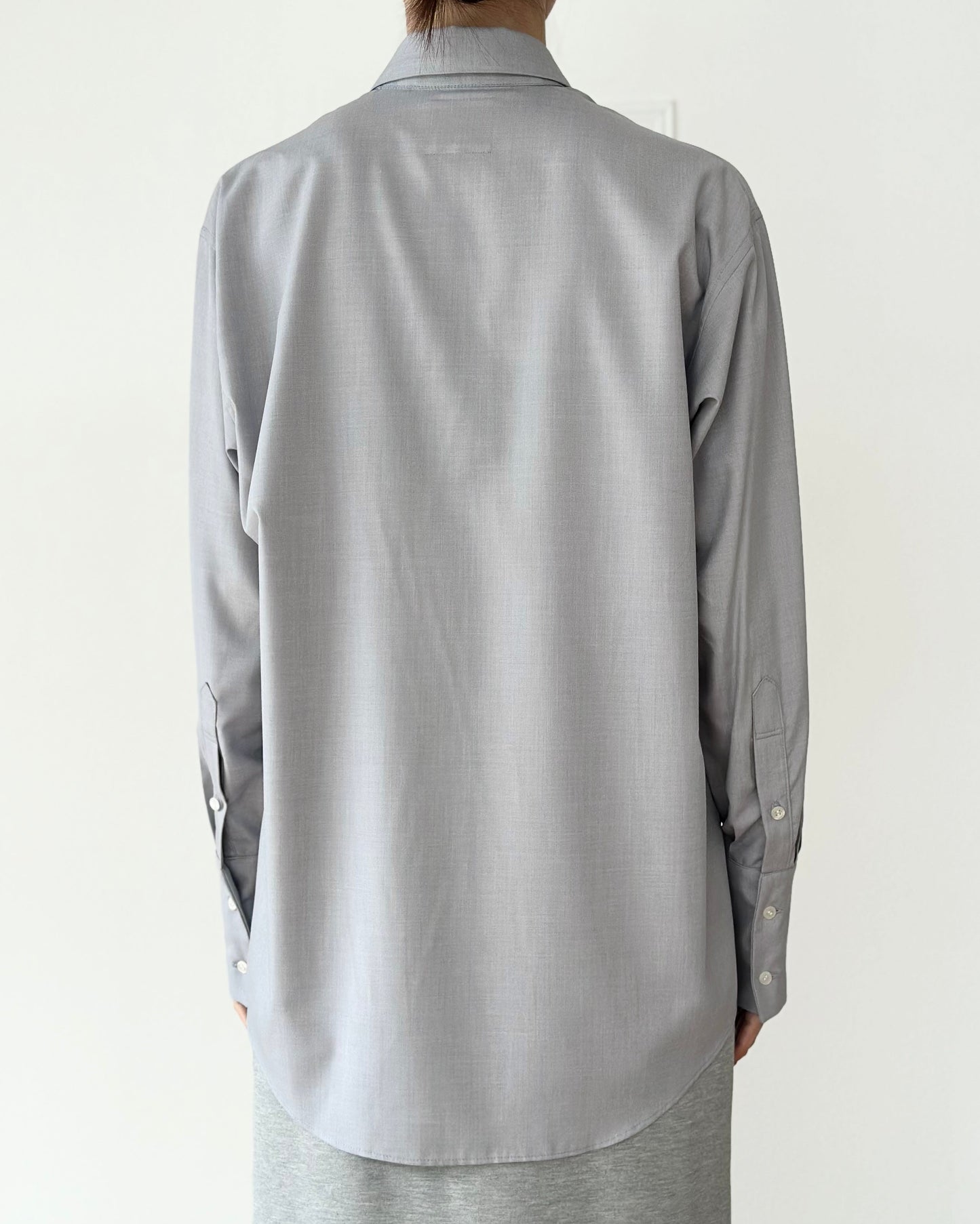 【ラスト1点】Essential Shirt / LIGHTGRAY