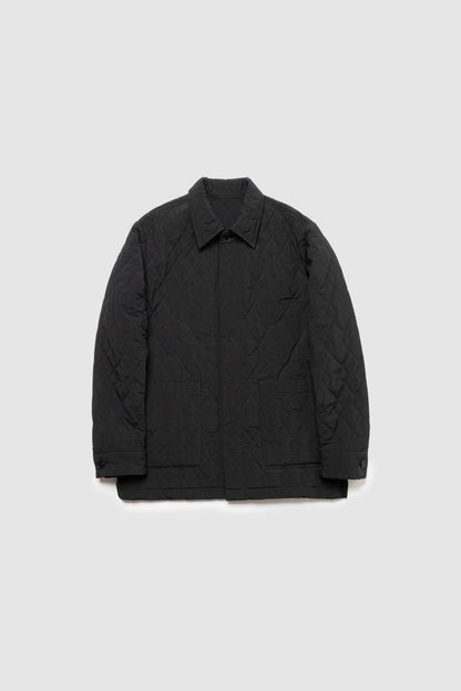 Quilted Middle Jacket / BLACK
