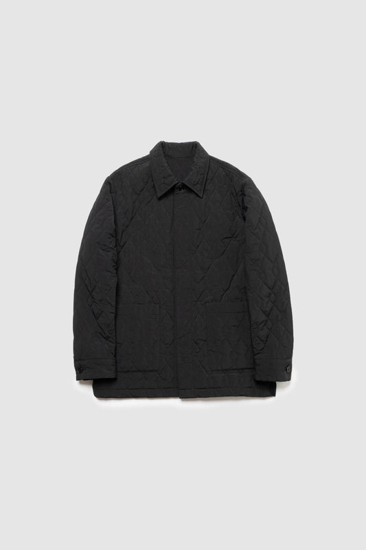 Quilted Middle Jacket / BLACK