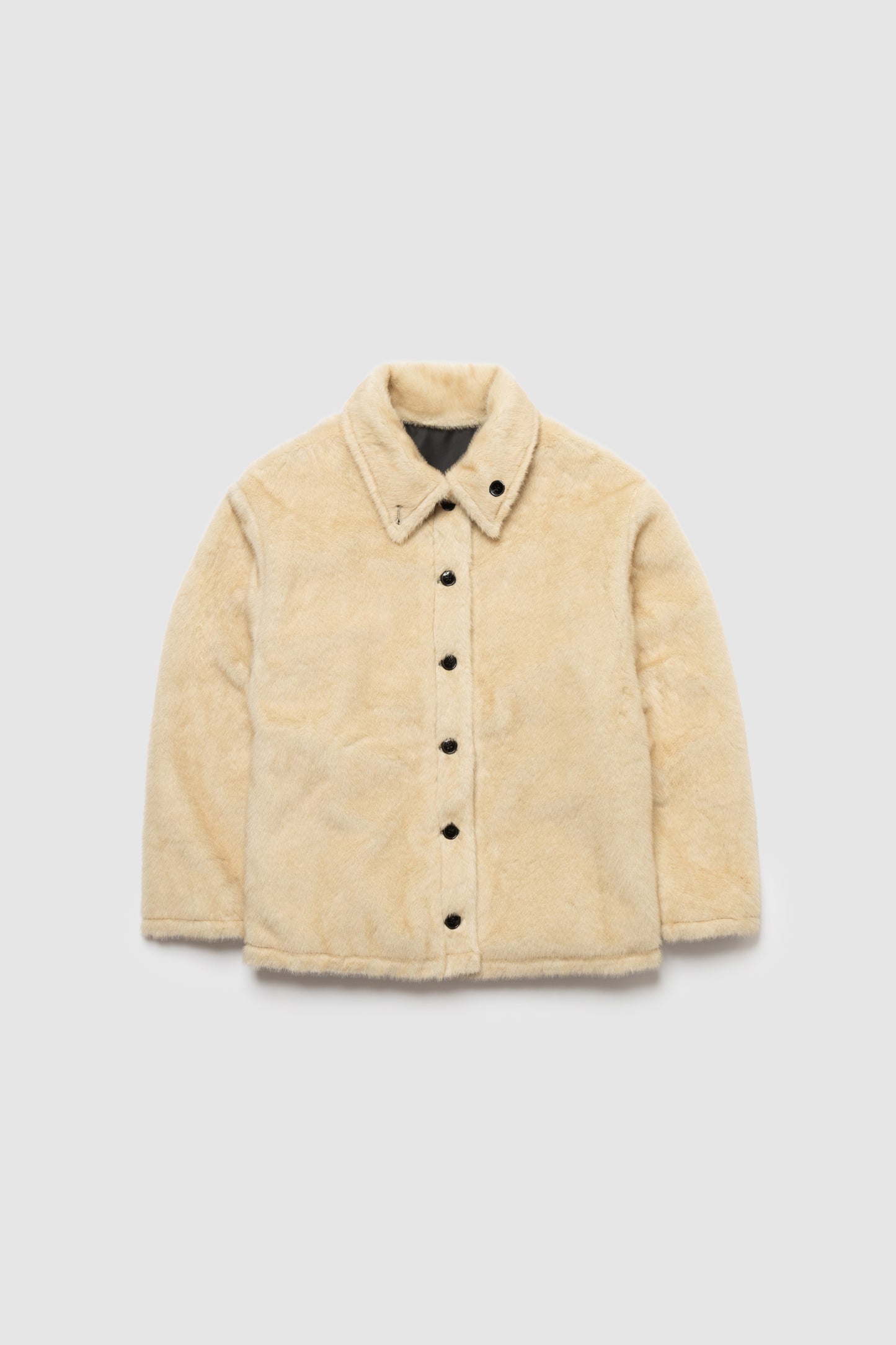 Reversible Fur Nylon Blouson / BLACKCREAM -11月5-10日発送-