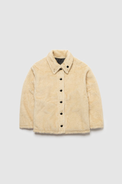 Reversible Fur Nylon Blouson / BLACKCREAM -11月5-10日発送-