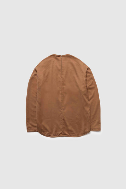 Soft Suedy Pullover / BROWN -10月20-25日発送-