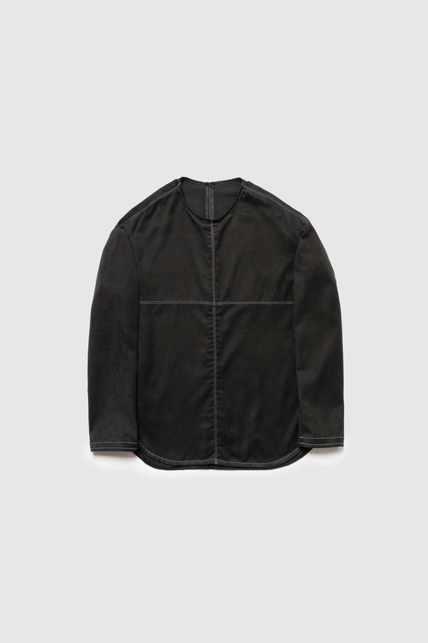 Soft Suedy Pullover / BLACK -10月20-25日発送-