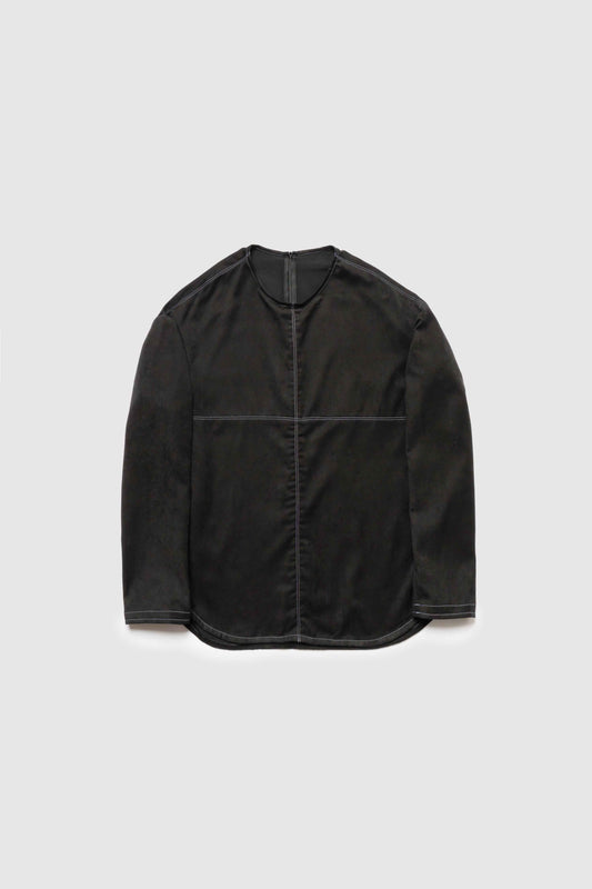 Soft Suedy Pullover / BLACK -10月20-25日発送-