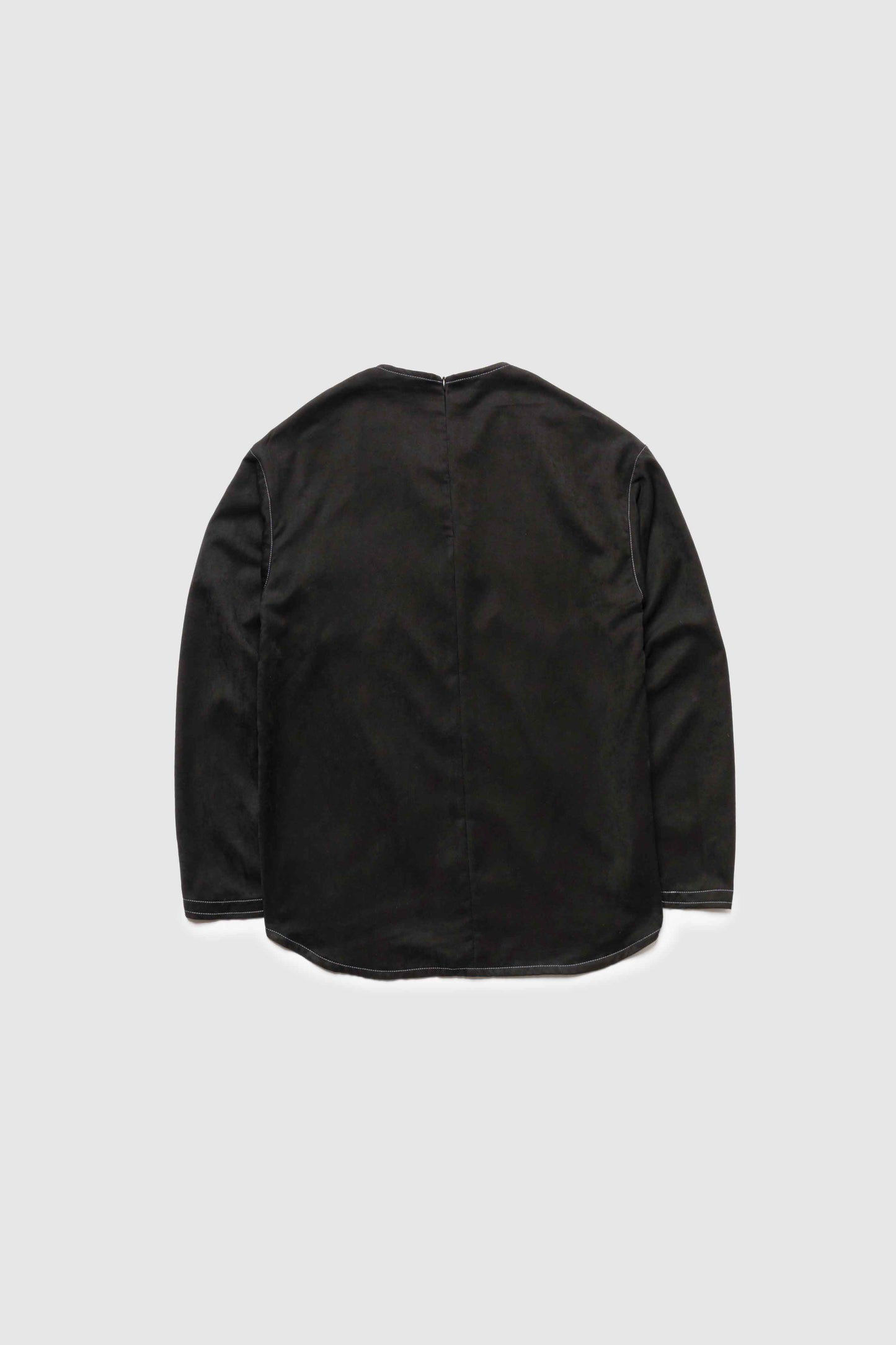Soft Suedy Pullover / BLACK -10月20-25日発送-