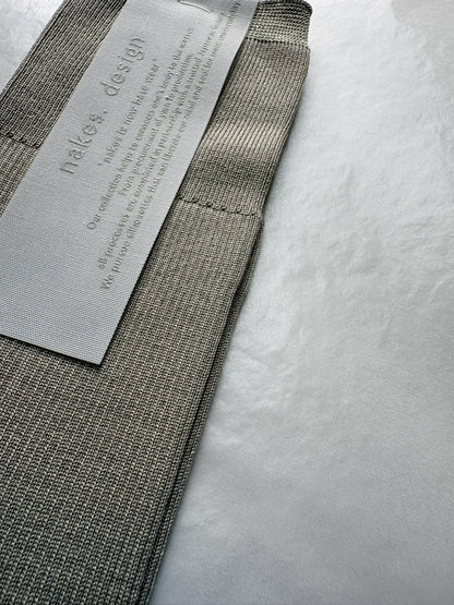 High Gauge Silk Socks