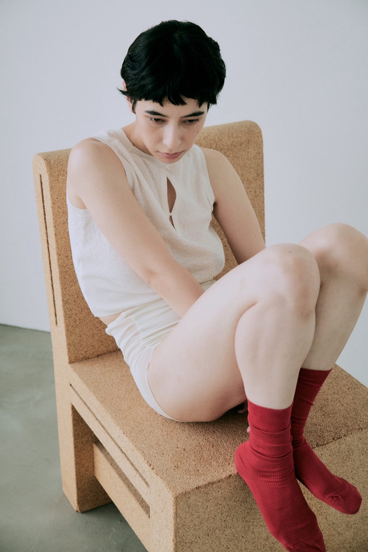 High Gauge Silk Socks