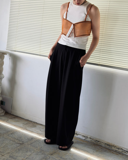 Double Mesh Cami / ORANGE