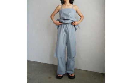 Check Cami / BLUEWHITE -6月25-30日発送-
