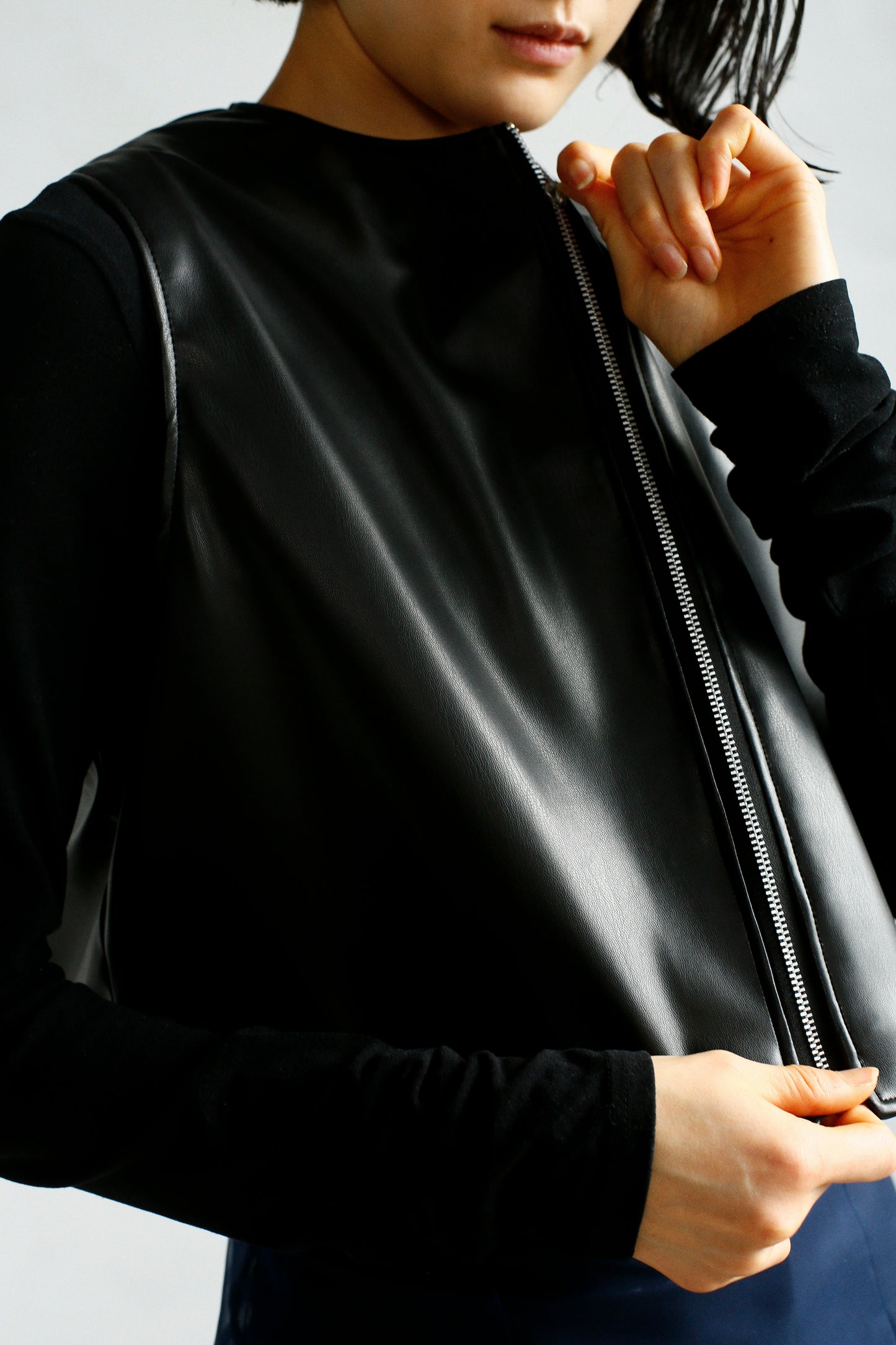 Reversible Vest / BLACK -12月10-15日発送-