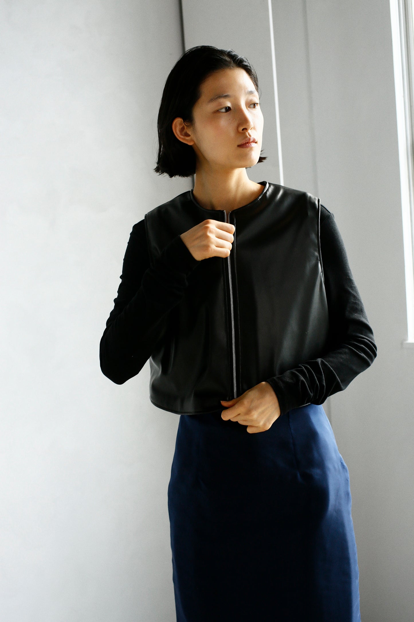 Reversible Vest / BLACK -12月10-15日発送-