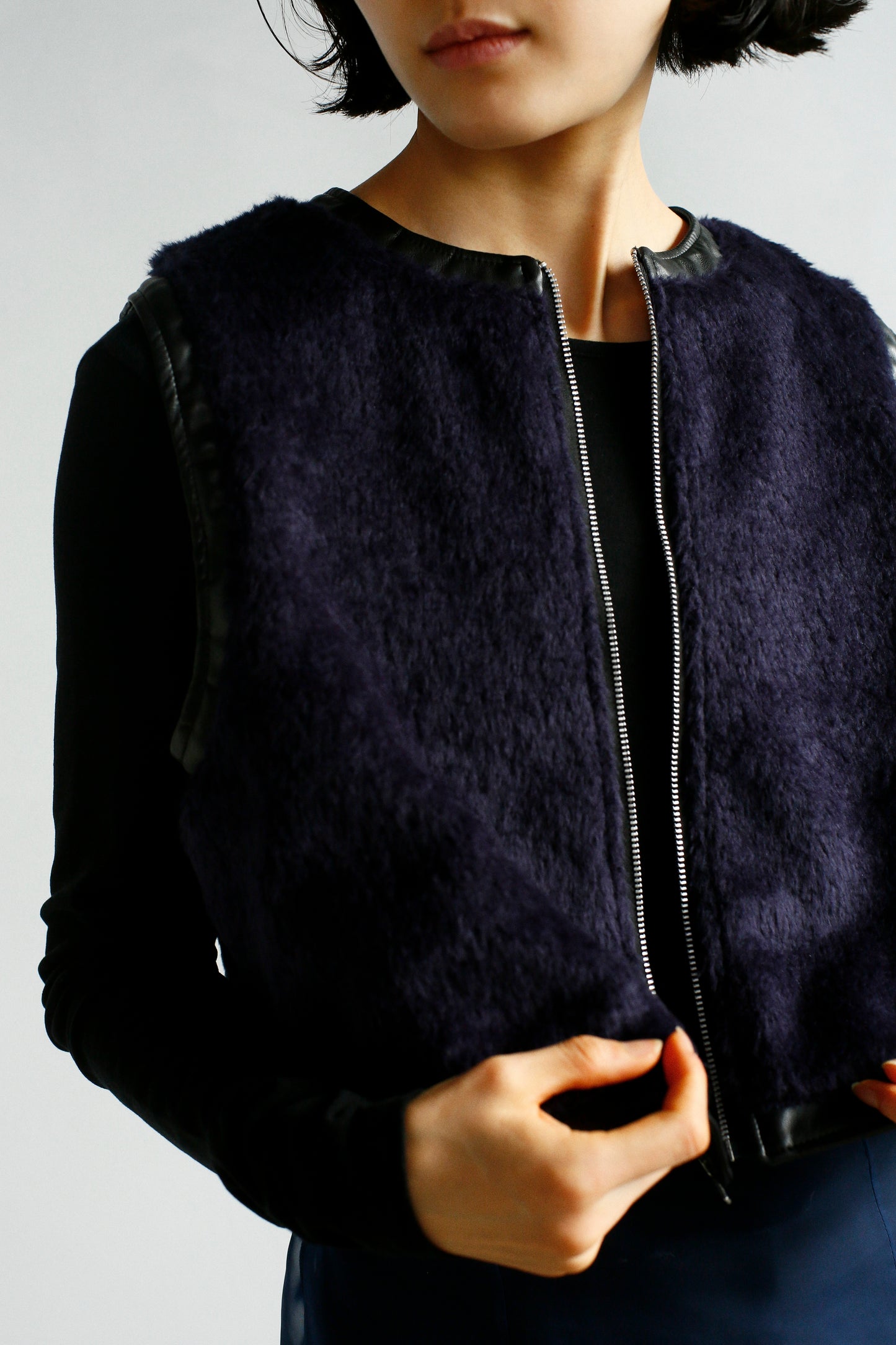 Reversible Vest / BLACK -12月10-15日発送-