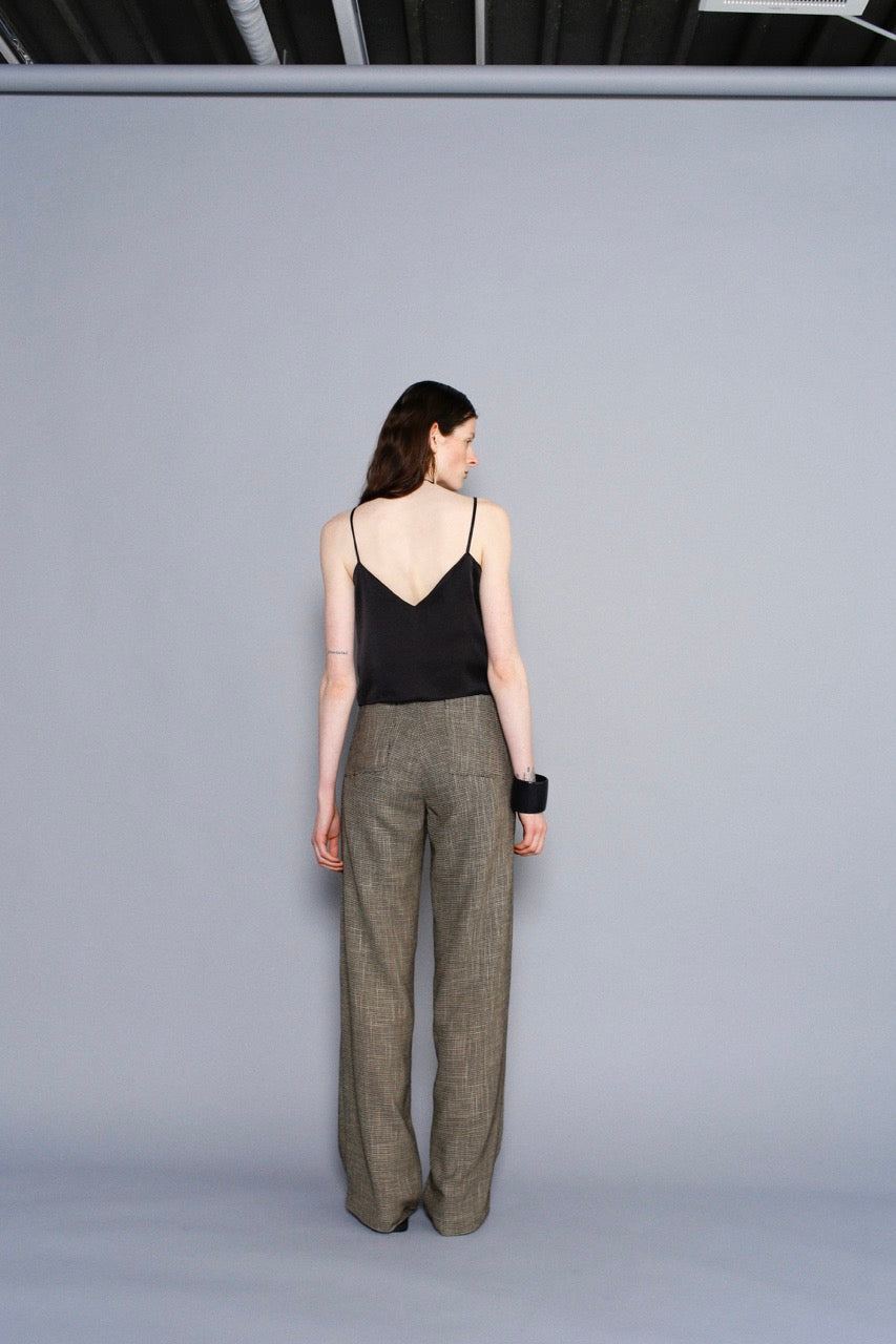 Tweedy Pants / BROWN -6月13-18日発送-