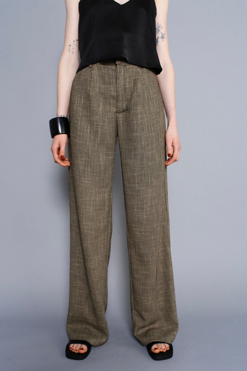 Tweedy Pants / BROWN -6月13-18日発送-