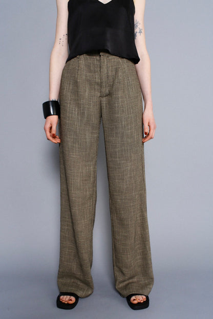 Tweedy Pants / BROWN -6月13-18日発送-