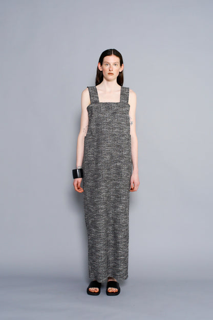 Jacquard Dress / BLACKWHITE -5月20日発送-