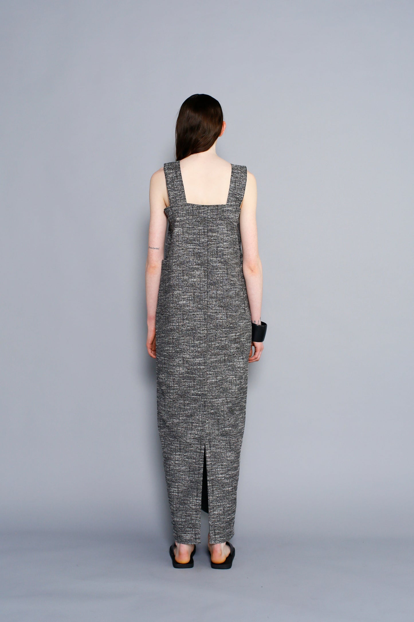 Jacquard Dress / BLACKWHITE -5月20日発送-